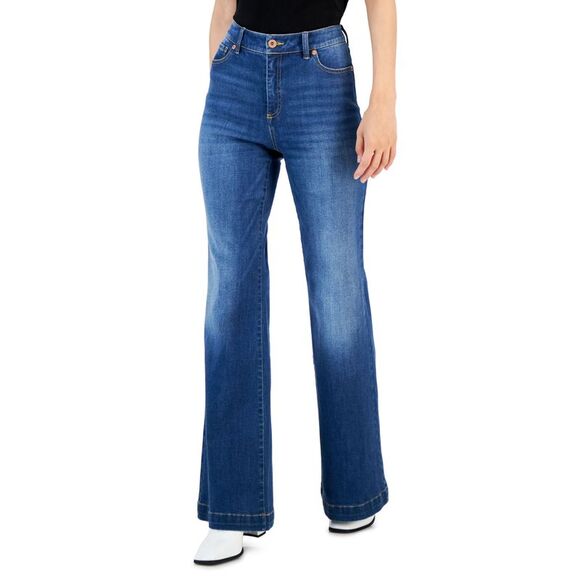 INC International Concepts Womens Wide Leg High Rise Jeans - Picture 1 of 1